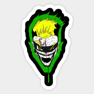 BoogeyMan Green Sticker